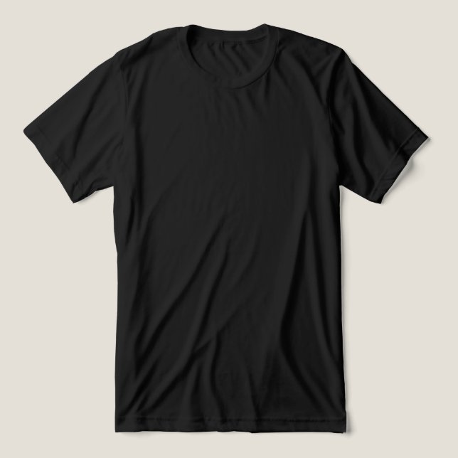 Camiseta Best Black Blank Tee for Custom Printing (Design frontal)