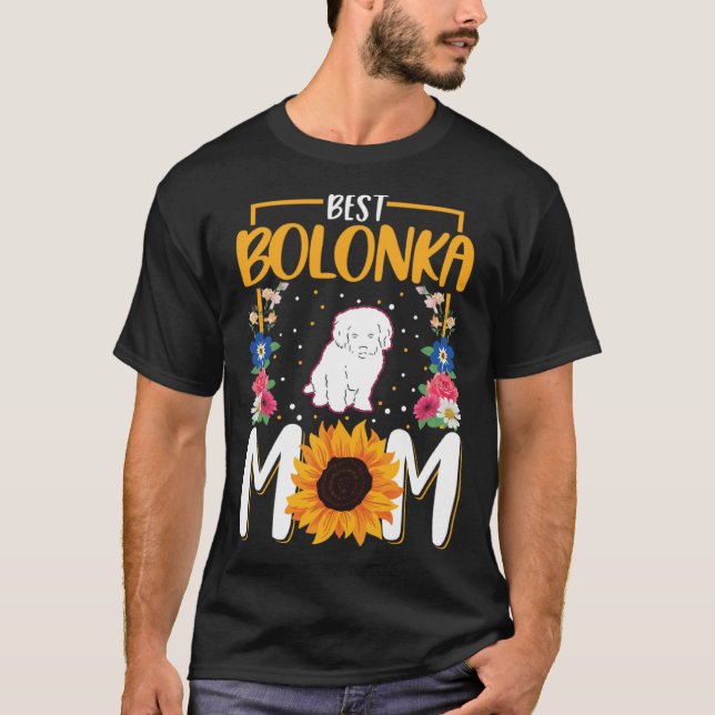 Camiseta Best Bolonka Mom Ever (Frente)