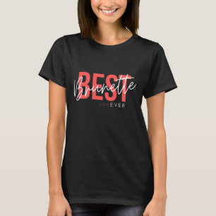 Camiseta Best Brunette Ever Girl Blogging