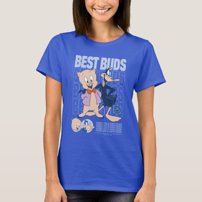 Camiseta Best Buds Porky Pig & DAFFY DUCK™ (Frente)