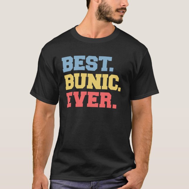 Camiseta Best Bunic Ever Romanian Grandpa (Frente)