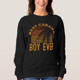 Camiseta Best Cabana Boy Ever Sunset Palm Trees   3