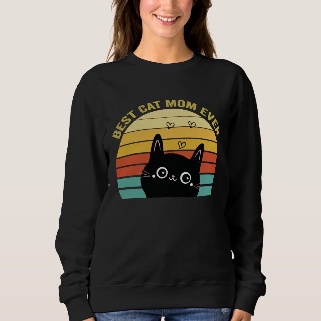 Camiseta Best Cat Mom Ever   Cat Mommy Cat Mother s Day (Frente)