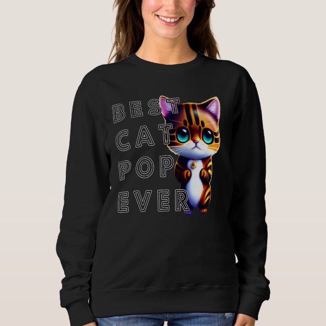 Camiseta Best Cat Pop Cute Kitten (Frente)