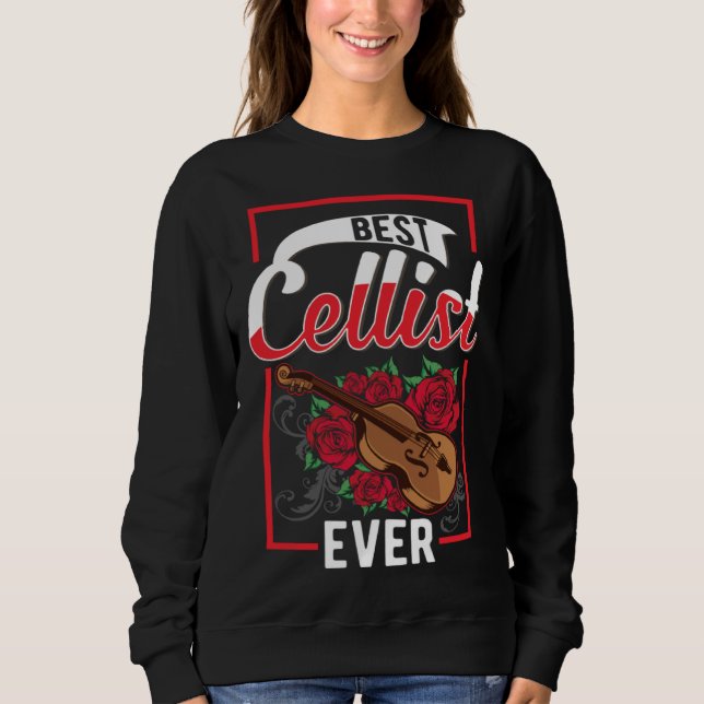 Camiseta Best Cellist Ever Cello (Frente)