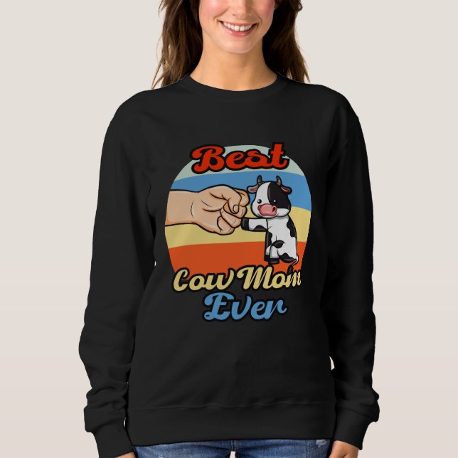 Camiseta Best Cow Mom Ever (Frente)