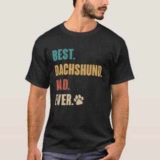 Camiseta Best Dachshund Dad Dachshund Dog