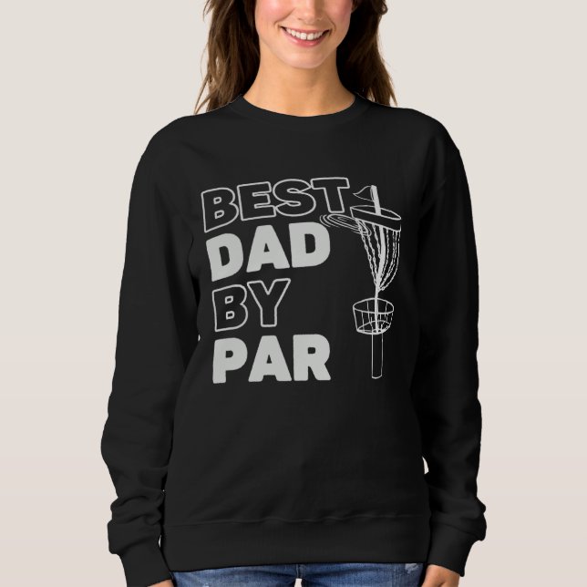 Camiseta Best Dad By Par Frisbee Disc Golf Player (Frente)