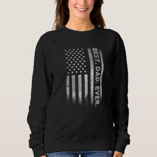 Camiseta Best Dad Ever With US American Flag For Father's D
