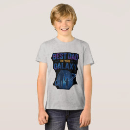 Camiseta Best Dad in the Galaxy – Father and Son Earth