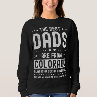 Camiseta Best Dads Are from Colorado Saying