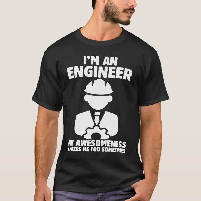 Camiseta Best Engineer Ever Profession Engineering Career   (Frente)