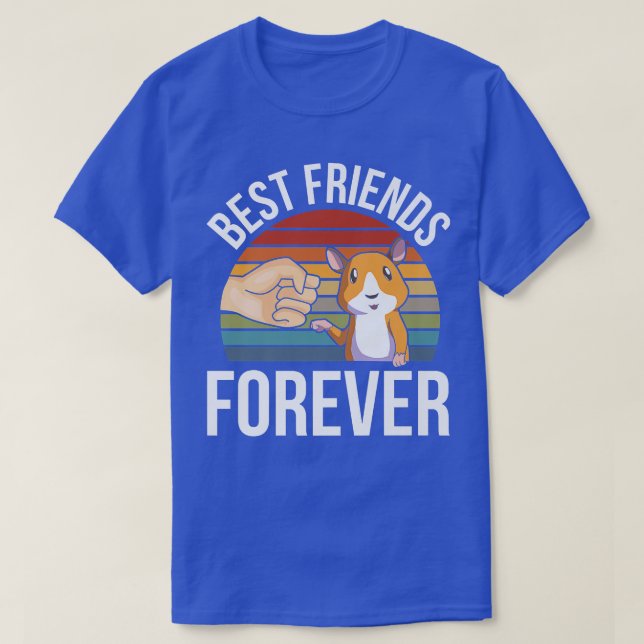 Camiseta Best Friends Forever  Pet Guinea Pig  (Frente do Design)