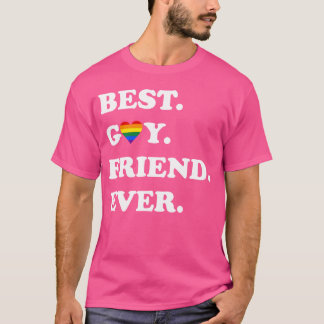 Camiseta Best Gay Friend Ever t shirt LGBTQ Gay Pride retro
