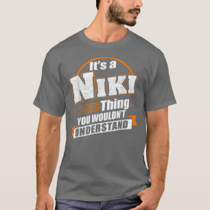 Camiseta Best Gift For NIKI  NIKI Named 