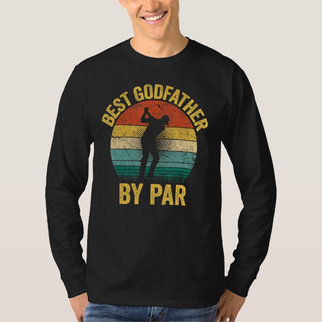 Camiseta Best Godfather By Par Father s Day Golf   Grandpa (Frente)