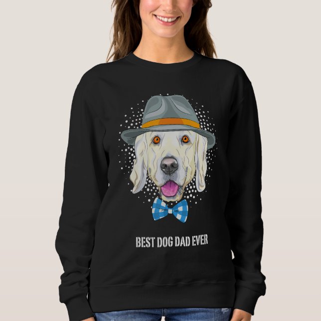 Camiseta Best Golden Retriever Dog Dad for Dog Dad Ever Dog (Frente)