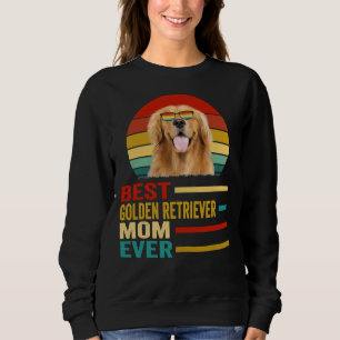 Camiseta Best Golden Retriever Mom Ever Retro