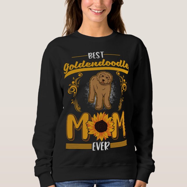 Camiseta Best Goldendoodle Mom Ever  1 (Frente)