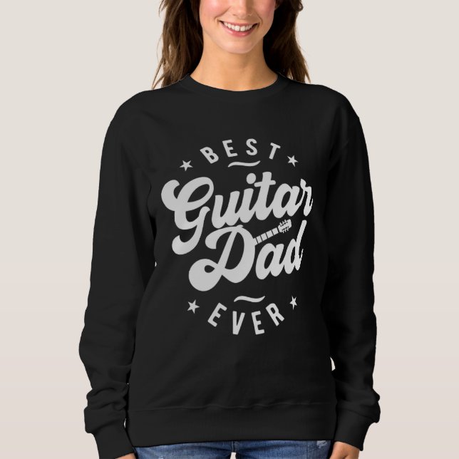 Camiseta Best Guitar Dad Ever  Dad Guitar (Frente)