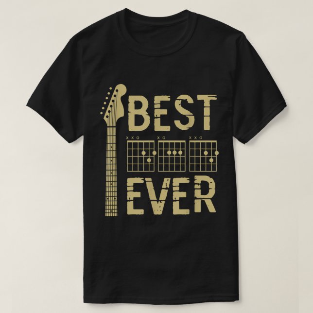 Camiseta Best Guitar Player Ever Design (Frente do Design)