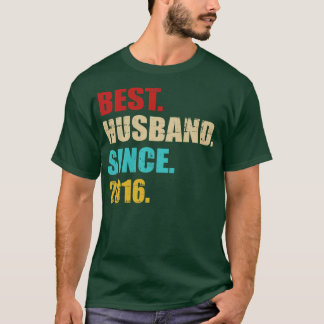 Camiseta Best hus desde o aniversário do casamento de 5 de 