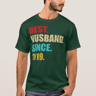 Camiseta Best hus desde o aniversário do casamento de segun