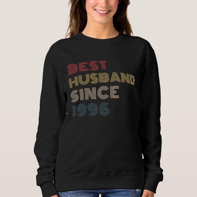 Camiseta Best Husband since 1996 24th Anniversary (Frente)