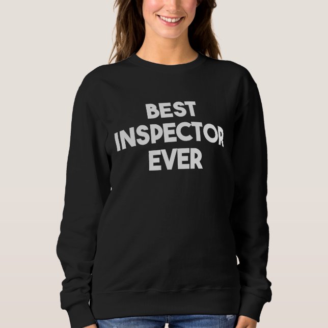 Camiseta Best Inspector Ever (Frente)