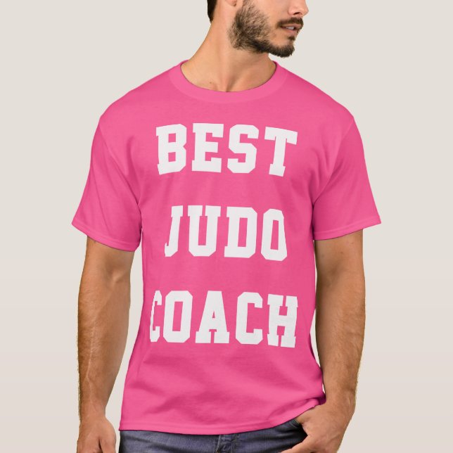Camiseta Best Judo Coach (Frente)