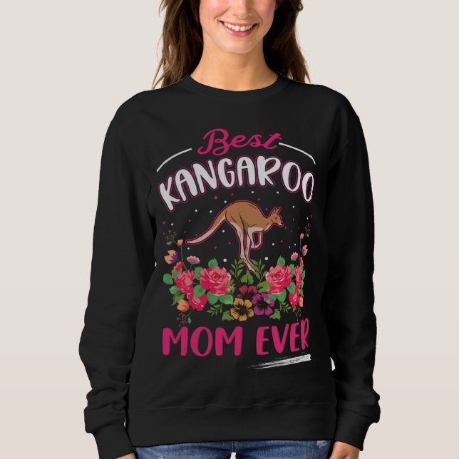 Camiseta Best Kangaroo Mom Ever Australia Kangaroo 1 (Frente)