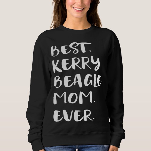 Camiseta Best Kerry Beagle Mom Ever (Frente)