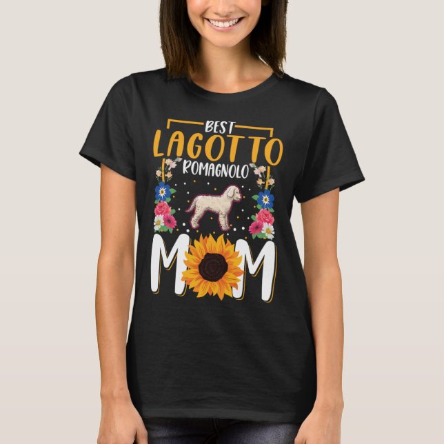 Camiseta Best Lagotto Romagnolo Mom Ever  1 (Frente)