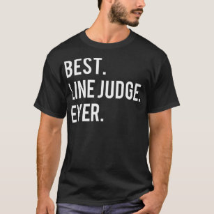 Camiseta Best Line Judge Ever Funny Volleyball 