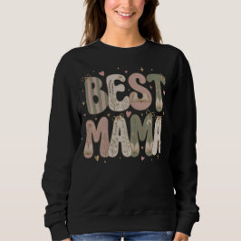 Camiseta Best Mama Bookish Floral Literary Design