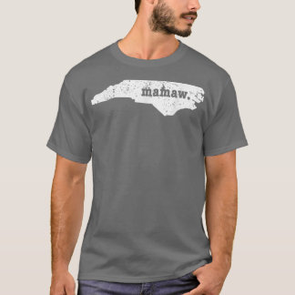 Camiseta Best Mamaw  North Carolina Personalized Grandmothe