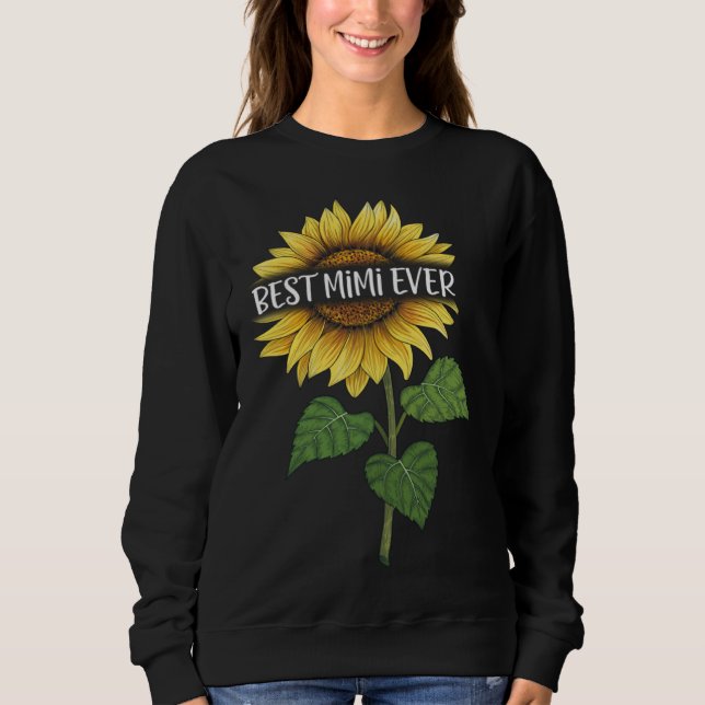 Camiseta Best MiMi Ever Sunflower (Frente)