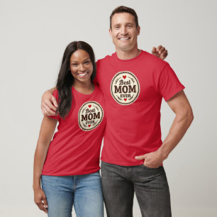 Camiseta Best Mom Ever Classic Retro Design