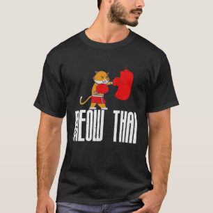 Camiseta Best Muay Thai Fighters Diz Que Os Gatos Medem Mem