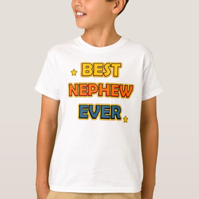 Camiseta Best Nephew Ever (Frente)