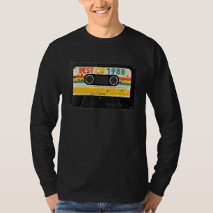 Camiseta Best Of 1988 35th Birthday Cassette Vintage
