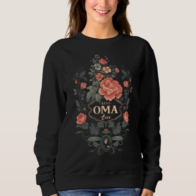Camiseta Best Oma Ever Grandma  Mother s Day Graphic Tees W (Frente)