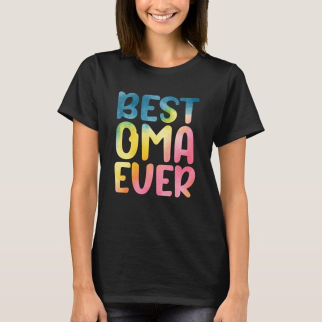 Camiseta Best Oma Ever Mother's Day Oma (Frente)