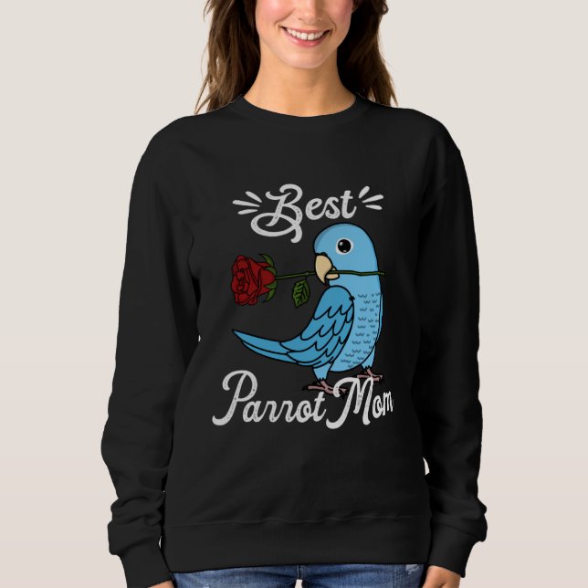 Camiseta Best Parrot Mom I Blue Parrotlet (Frente)