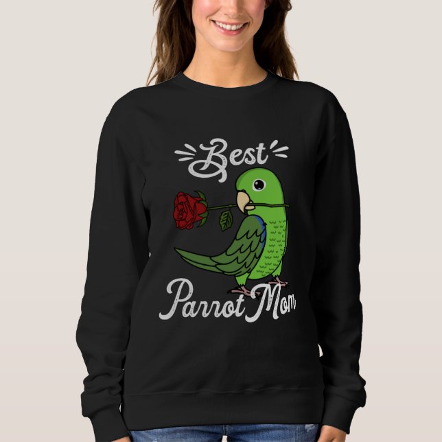 Camiseta Best Parrot Mom I Green Parrotlet (Frente)
