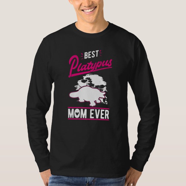 Camiseta Best Platypus Mom Ever  (Frente)