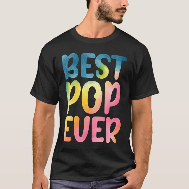 Camiseta Best Pop Ever  Father's Day Pop (Frente)