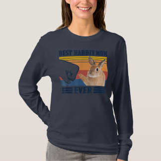 Camiseta Best Rabbit Mom Ever Mother's Day gift