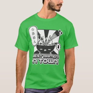 Camiseta Best Ramen In Town Japonês comida manga anime Japã
