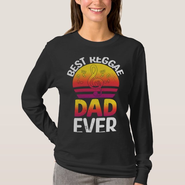 Camiseta Best Reggae Dad Ever I Rasta I Rastafari I Jamaica (Frente)